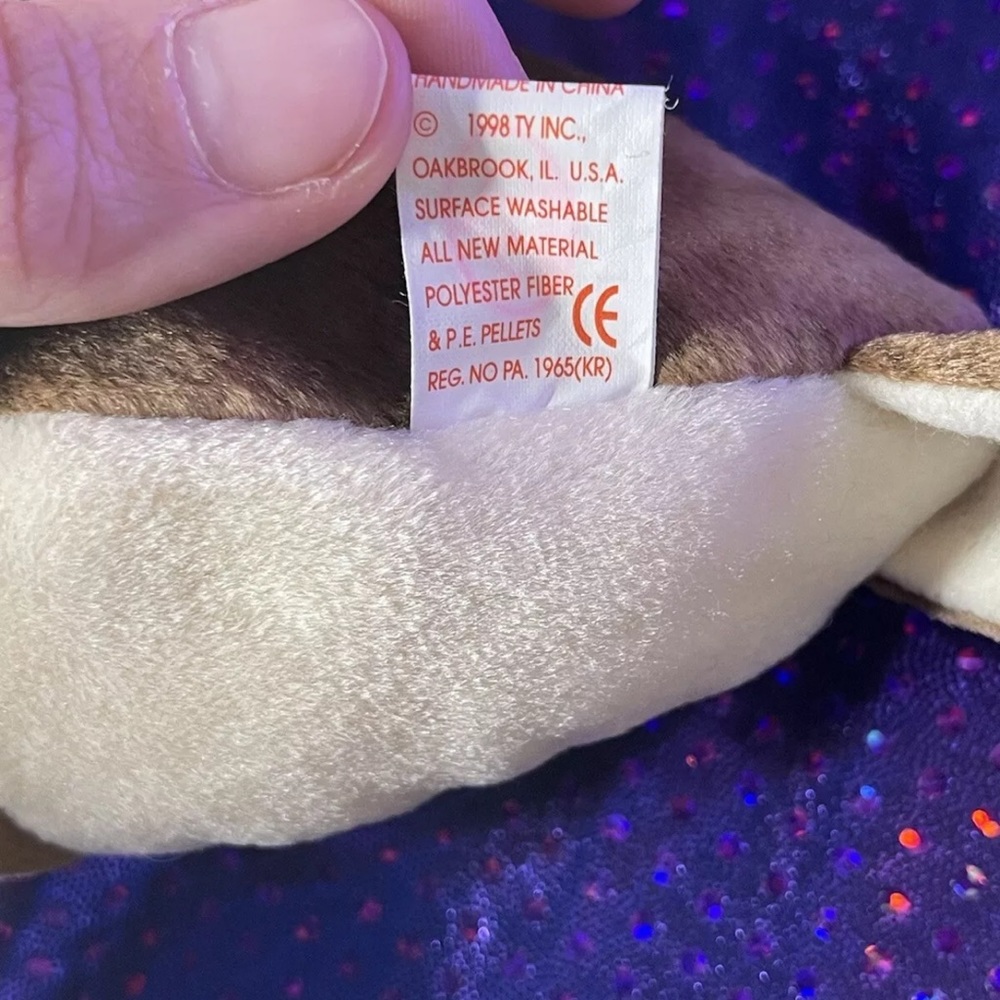 RETIRED - Ty Beanie Baby - Early - The Robin - 5th Generation Stamped 616 - Picture 6 of 7